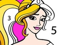 Jwèt Princess Coloring By Number