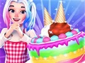 Jwèt Cute Doll Cooking Cakes