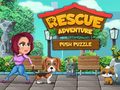 Jwèt Rescue Adventure Push Puzzle