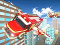 Jwèt Flying Fire Truck Driving Sim