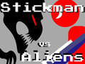 Jwèt Stickman vs Aliens