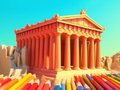 Jwèt Coloring Book: Parthenon Temple