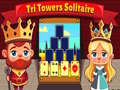 Jwèt Tri Towers Solitaire