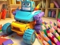Jwèt Coloring Book: Transforming Car Robot