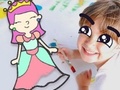 Jwèt Coloring Book: Prince And Princess