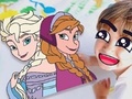 Jwèt Coloring Book: Frozen