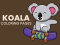 Jwèt Koala Coloring Pages