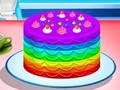 Jwèt Cooking Rainbow Cake