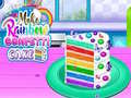 Jwèt Make Rainbow Confetti Cake