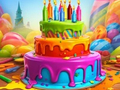 Jwèt Coloring Book: Happy Birthday