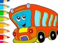 Jwèt Coloring Book: Bus