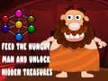 Jwèt Feed the hungry man and unlock hidden treasures