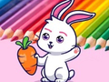 Jwèt Coloring Book: Rabbit Pull Up Carrot
