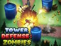 Jwèt Tower Defense Zombies