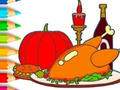 Jwèt Coloring Book: Thanksgiving Day