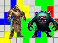 Jwèt Fantasy Fighter Tetris
