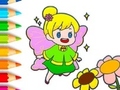 Jwèt Coloring Book: Fairy
