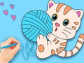 Jwèt Coloring Book: Cute Cat
