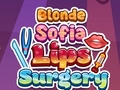 Jwèt Blonde Sofia: Lips Surgery
