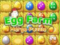 Jwèt Egg Farm Merge Puzzle