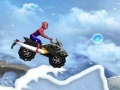 Jwèt Spiderman Snow Scooter