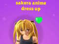 Jwèt Sakora Anime Dress Up