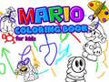 Jwèt Mario Coloring Book for kids
