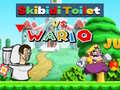 Jwèt Skibidi Toilet vs Wario