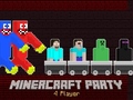 Jwèt MinerCraft Party 4 Player