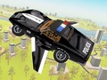 Jwèt Flying Car Game Police Games