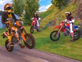 Jwèt Motocross Driving Simulator
