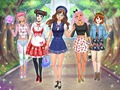 Jwèt High School Anime Dress Up