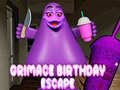 Jwèt Grimace Birthday Escape