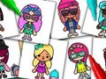 Jwèt Toca Boca: Clothing Designer