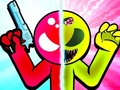 Jwèt Stickman Zombie vs Stickman Hero