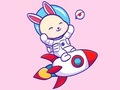 Jwèt Coloring Book: Rabbit Astronaut