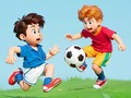 Jwèt Coloring Book: Kick Ball