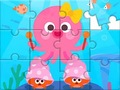 Jwèt Jigsaw Puzzle: Cute Octopus