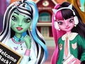 Jwèt Monster Girls Back To School