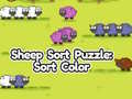Jwèt Sheep Sort Puzzle: Sort Color