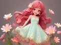 Jwèt Coloring Book: Flower Dress