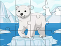 Jwèt Jigsaw Puzzle: Polar Bear