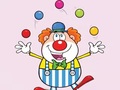 Jwèt Coloring Book: Clown