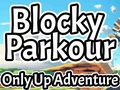 Jwèt Blocky Parkour: Only Up Adventure