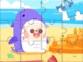 Jwèt Jigsaw Puzzle: Funny Beach