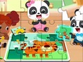 Jwèt Jigsaw Puzzle: Baby Panda Play Jigsaw