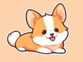Jwèt Coloring Book: Corgi