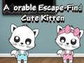 Jwèt Adorable Escape Find Cute Kitten