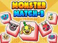 Jwèt Monster Match-3 