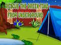 Jwèt Rescue The Green Toad From Underground